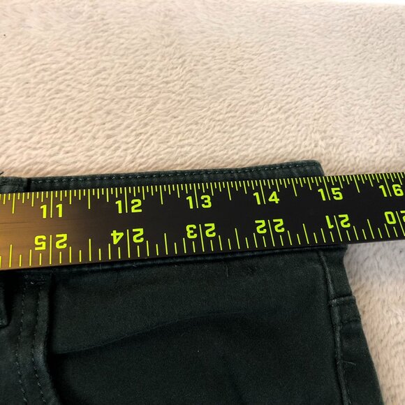 LOFT Womens Pants Size 26/2 Ankle Skinny Casual Classic Green Travel Low Rise - Picture 6 of 11